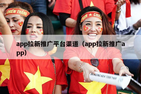 app拉新推广平台渠道（app拉新推广app）