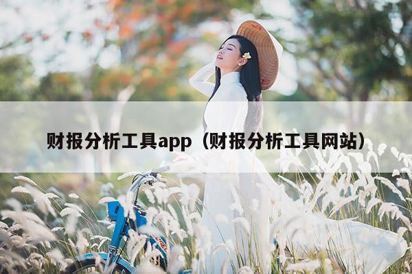 财报分析工具app（财报分析工具网站）