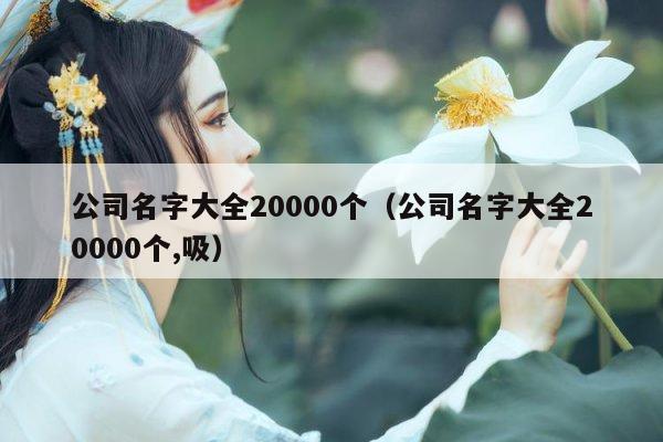 公司名字大全20000个（公司名字大全20000个,吸）