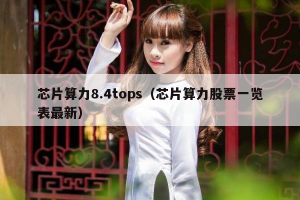 芯片算力8.4tops（芯片算力股票一览表最新）