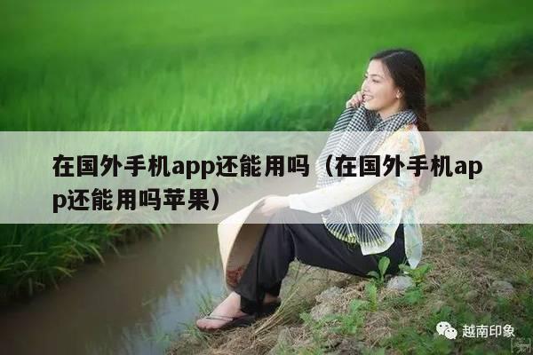 在国外手机app还能用吗（在国外手机app还能用吗苹果）