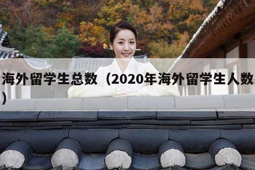 海外留学生总数（2020年海外留学生人数）