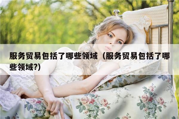 服务贸易包括了哪些领域（服务贸易包括了哪些领域?）