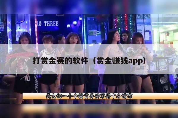 打赏金赛的软件（赏金赚钱app）