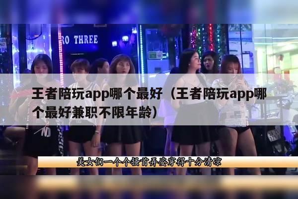 王者陪玩app哪个最好（王者陪玩app哪个最好兼职不限年龄）