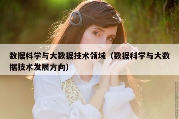 数据科学与大数据技术领域（数据科学与大数据技术发展方向）