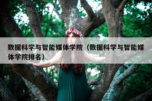 数据科学与智能媒体学院（数据科学与智能媒体学院排名）