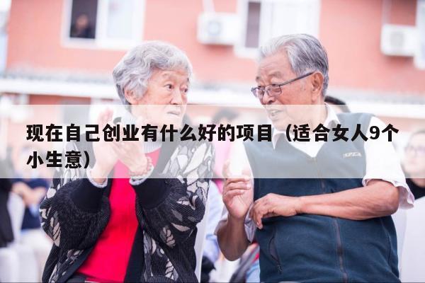 现在自己创业有什么好的项目（适合女人9个小生意）