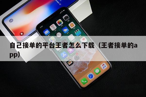 自己接单的平台王者怎么下载（王者接单的app）