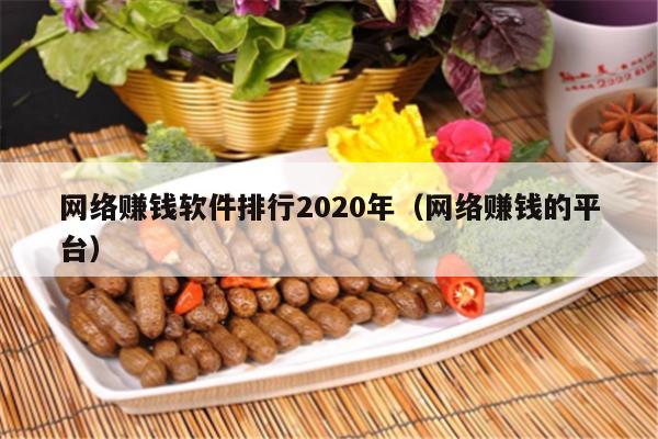 网络赚钱软件排行2020年（网络赚钱的平台）