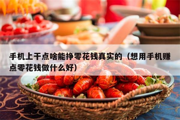 手机上干点啥能挣零花钱真实的（想用手机赚点零花钱做什么好）