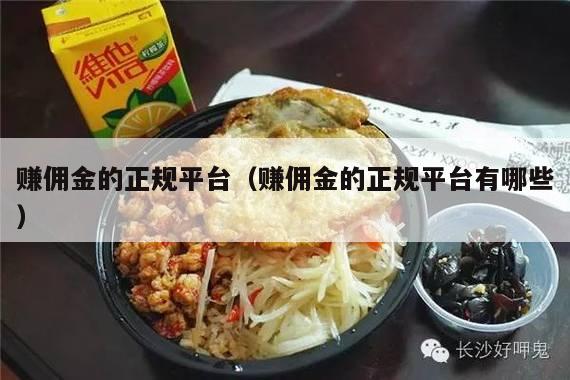 赚佣金的正规平台（赚佣金的正规平台有哪些）